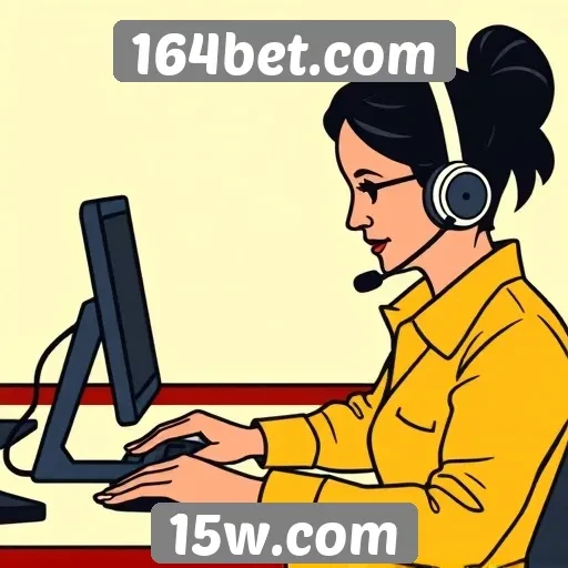 Como funciona o suporte ao cliente no 164bet.com